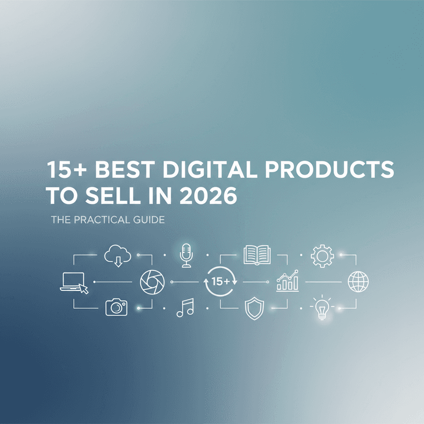 15+ Best Digital Products to Sell in 2026: The Practical Guide | AI ...