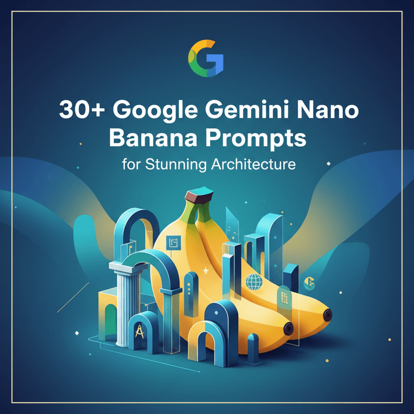 30+ Google Gemini Nano Banana Prompts for Stunning Architecture | AI ...