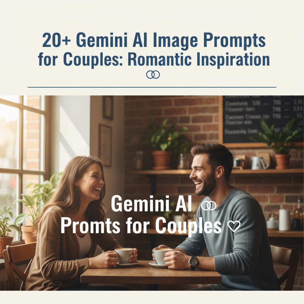 20+ Gemini AI Image Prompts for Couples: Romantic Inspiration