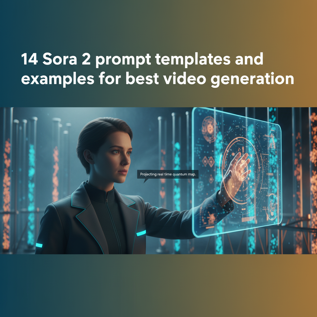 14 Sora 2 prompt templates and examples for best video generation