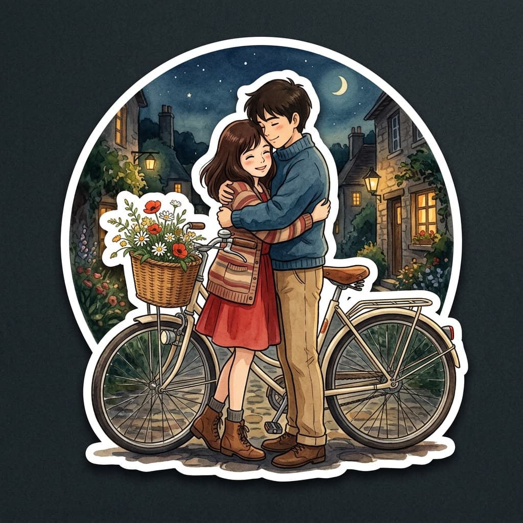 Studio Ghibli Anime Die-Cut Sticker Sample