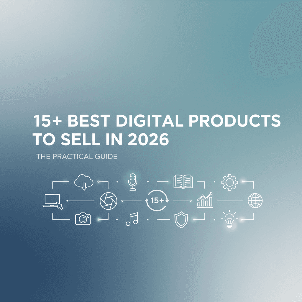 15+ Best Digital Products to Sell in 2026: The Practical Guide