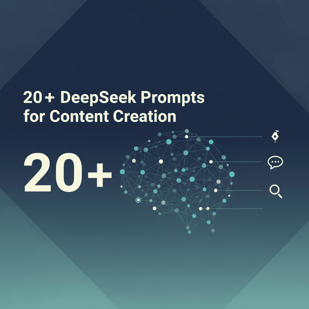 20+ DeepSeek Prompts for Content Creation