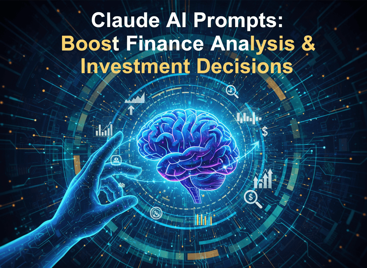 9+ Claude AI Prompts for finance professionals: Boost Finance Analysis & Investment Decisions