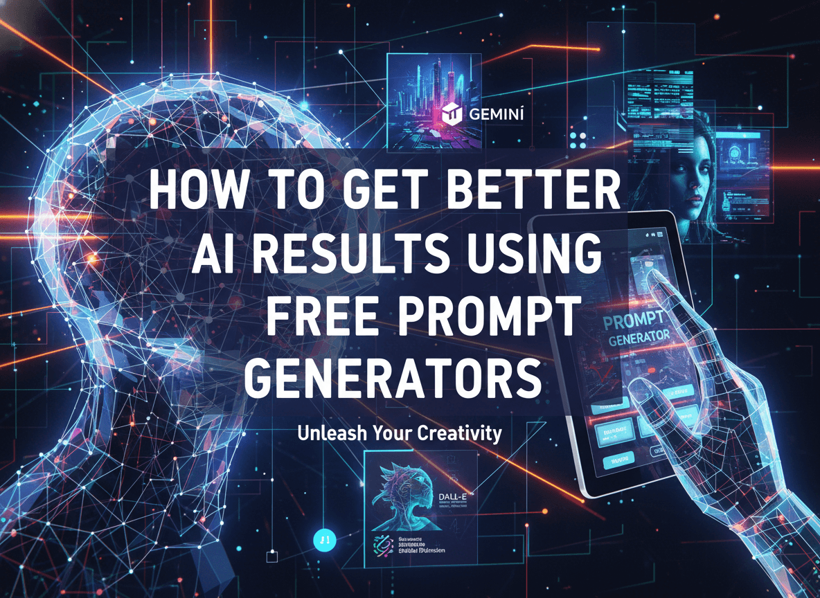 How to get better AI results using free prompt generators