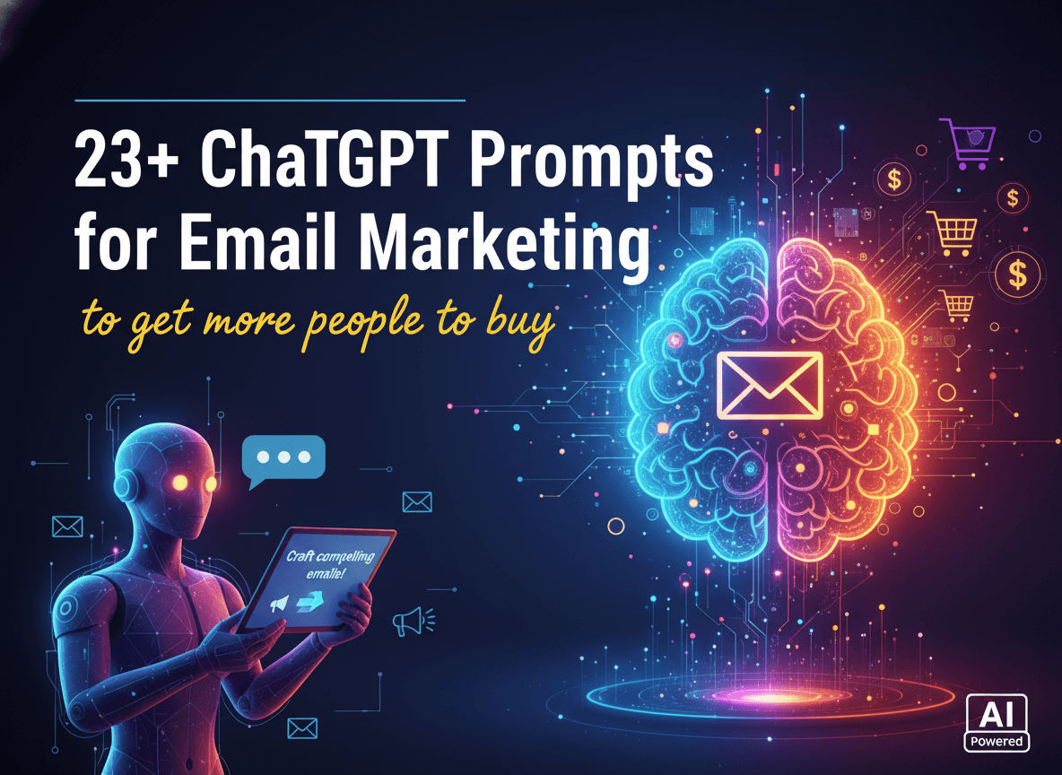 23+ ChatGPT Prompts for Email Marketing to get more people to buy