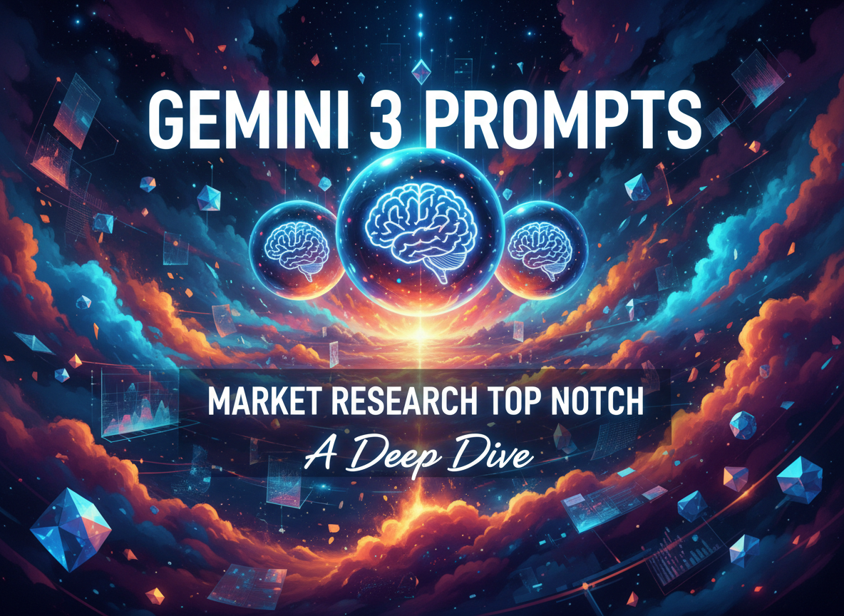 Gemini 3 Prompts for Market Research Top Notch: A Deep Dive
