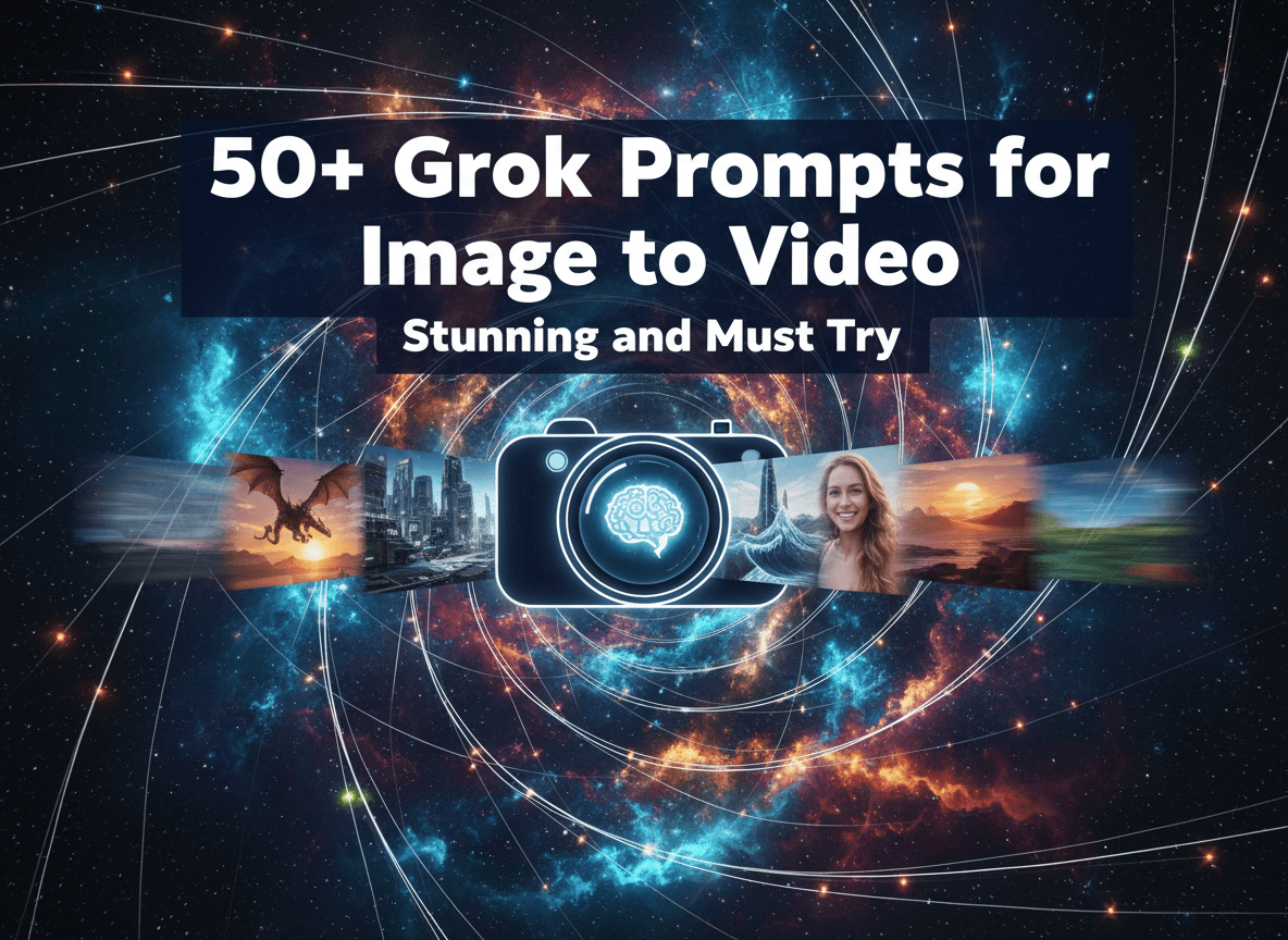 50+ Grok Prompts for Image to Video: Stunning and must try | AI ...