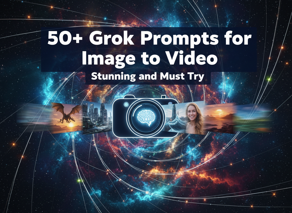 50+ Grok Prompts for Image to Video: Stunning and must try