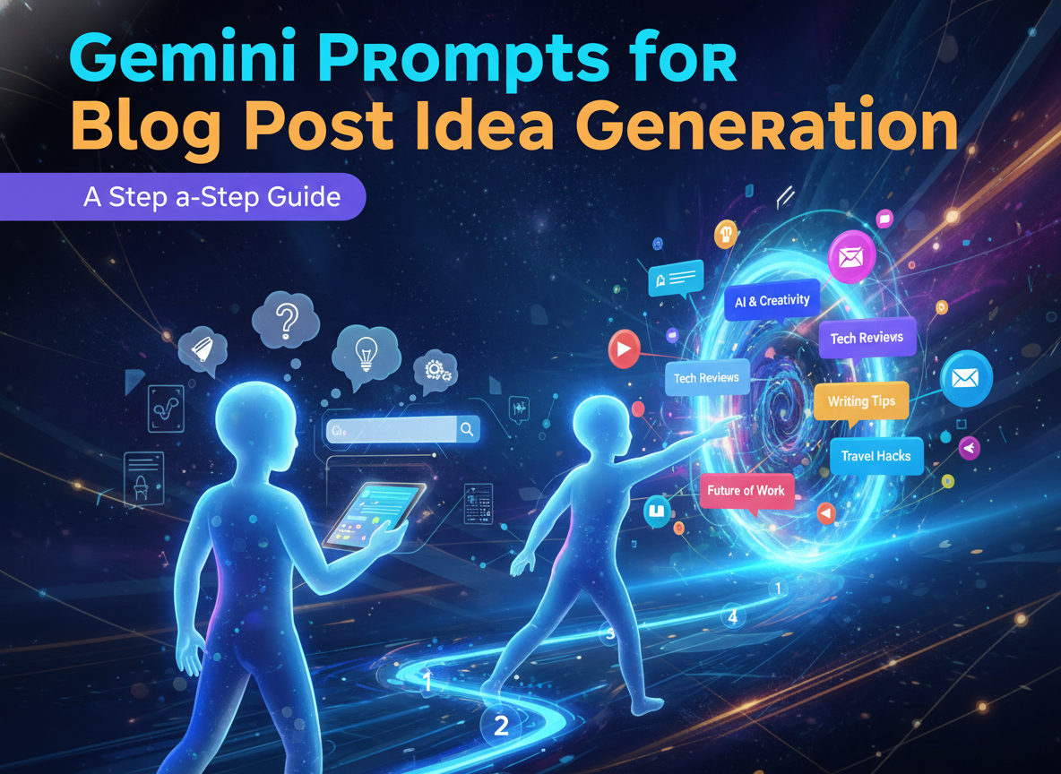 Gemini Prompts for Blog Post Idea Generation: A Step-by-Step Guide