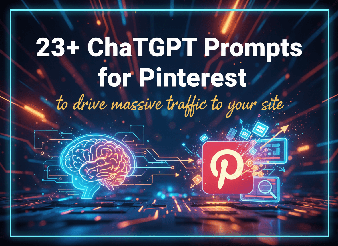 23+ ChatGPT Prompts for Pinterest to drive massive traffic to your site