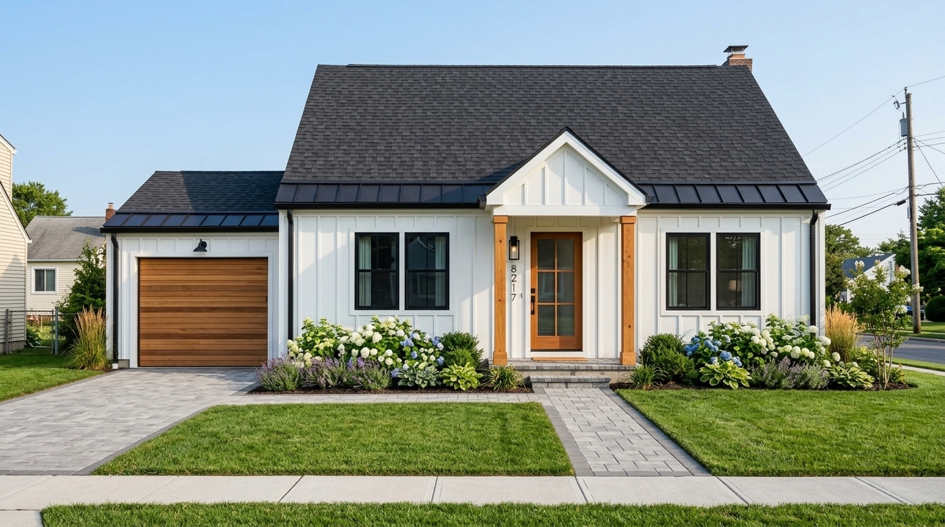 AI Exterior Remodel After