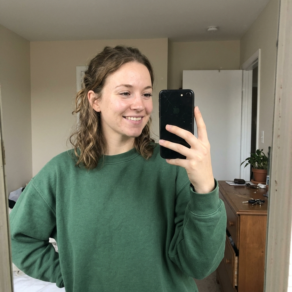 Casual Phone Selfie