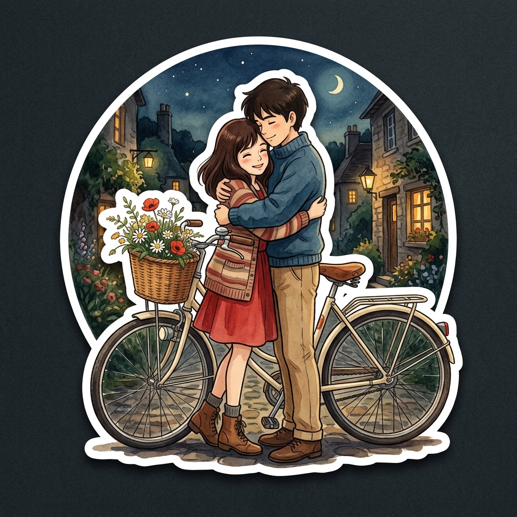 AFTER: DIE-CUT STICKER